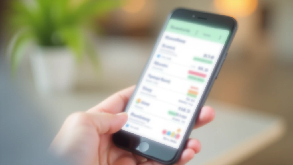 Applications de budgétisation sur smartphone